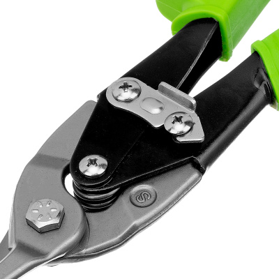 Ножницы по металлу, 250 мм, прямой рез, сталь С55, двухкомпонентные рукоятки СИБРТЕХ по ценам производителя в Челябинске с доставкой по всей России