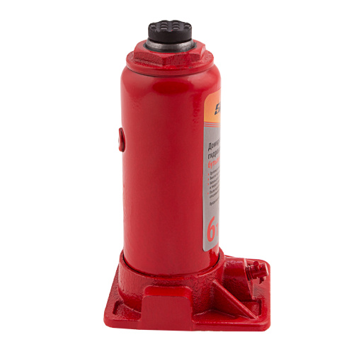 Домкрат гидравлический бутылочный, 6 т, h подъема 180–340 мм Sparta Compact по ценам производителя в Челябинске с доставкой по всей России