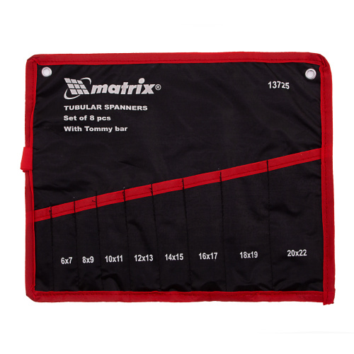 Набор ключей трубчатых торцевых 9 предметов Matrix по ценам производителя в Челябинске с доставкой по всей России