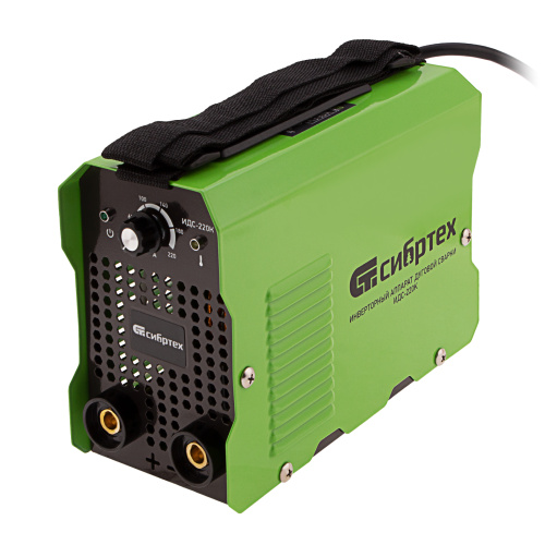 Инверторный аппарат дуговой сварки ИДС-220K, 220 А, ПВ 80%, диаметр электрода 1,6-5 мм Сибртех по ценам производителя в Челябинске с доставкой по всей России