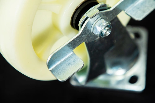 Колесо большегрузное поворотное SCdnb 80 200 мм полипропиленовое с тормозом по ценам производителя в Челябинске с доставкой по всей России