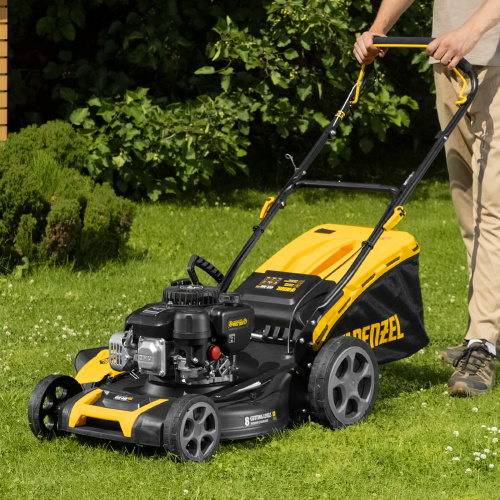 Газонокосилка бензиновая GLR-460SP-ZS, 149 см3, ширина 46 см, привод, травосборник 65 л Denzel по ценам производителя в Челябинске с доставкой по всей России