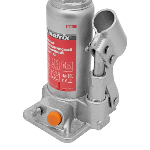 Домкрат гидравлический бутылочный, 2 т, h подъема 158-308 мм Matrix по ценам производителя в Челябинске с доставкой по всей России