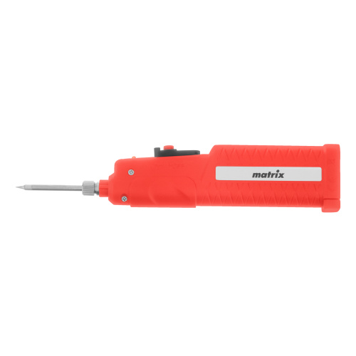 Паяльник беспроводной 4.5 В, 8 Вт, 350°С, припой 10 г, работа от элементов питания 3хАА Matrix по ценам производителя в Челябинске с доставкой по всей России