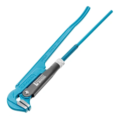 Ключ трубный рычажный 1.5, №2, цельнокованый, CrV, тип "L" Gross по ценам производителя в Челябинске с доставкой по всей России