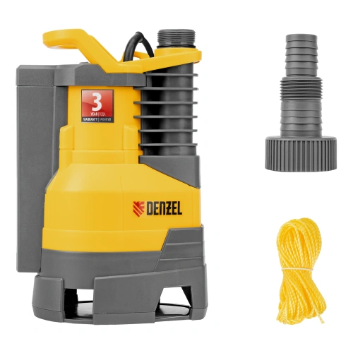 Дренажный насос DPХ450, 450 Вт, подъем 5 м, 9000 л/ч Denzel по ценам производителя в Челябинске с доставкой по всей России